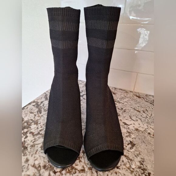 Alexander Wang Black Sock Boots size 39/8.5 US - Picture 1 of 11